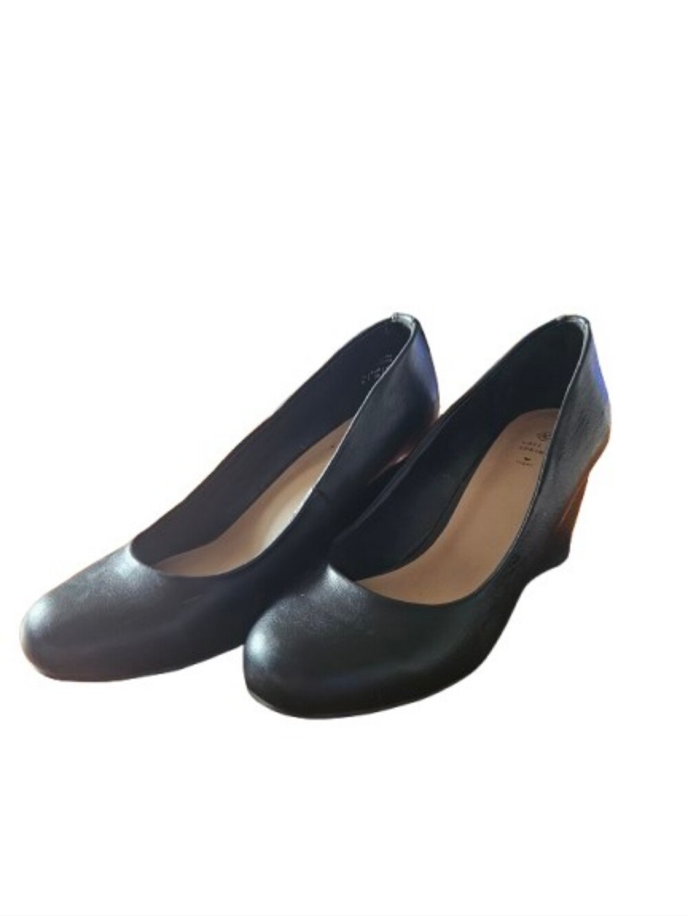 Black Wedge Pumps - Call It Spring - Women's Classic Work Heels